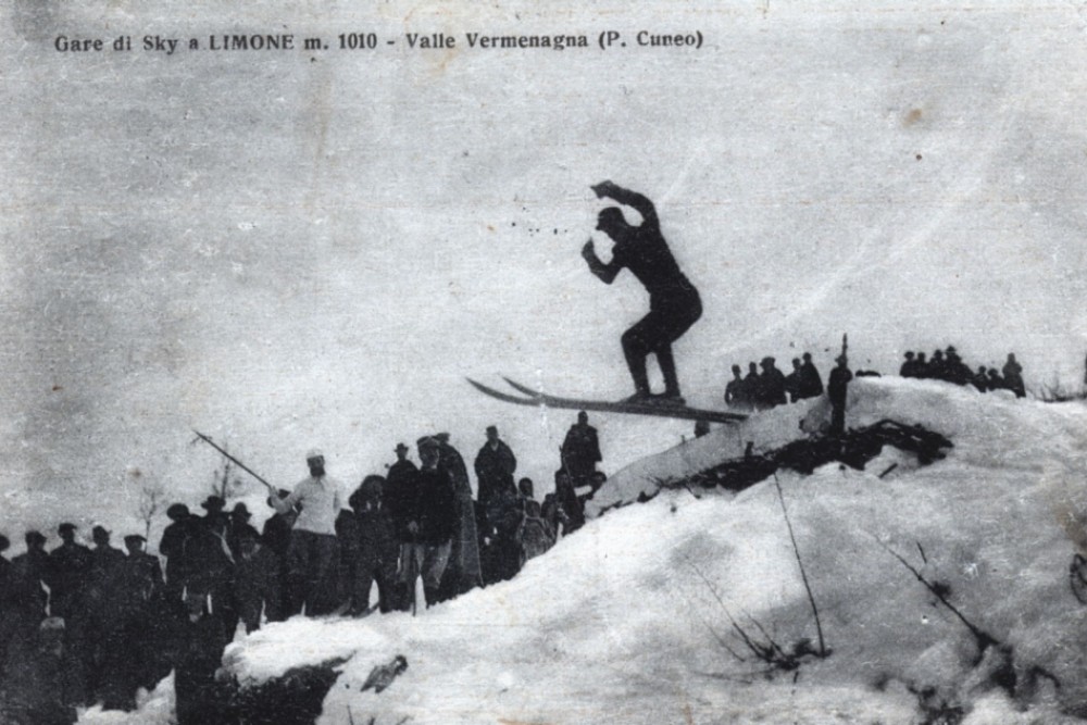 Courses de ski avec saut